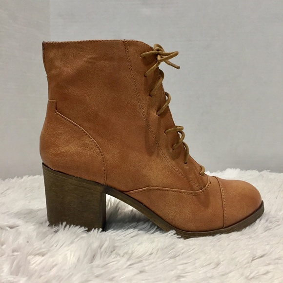 Rock & Candy Shoes - Rock & Candy Lace Up Combat Boots Size 10